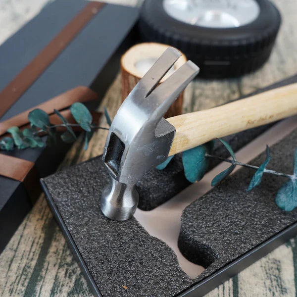 🔨 Custom Engraved Hammer & Tape Measure