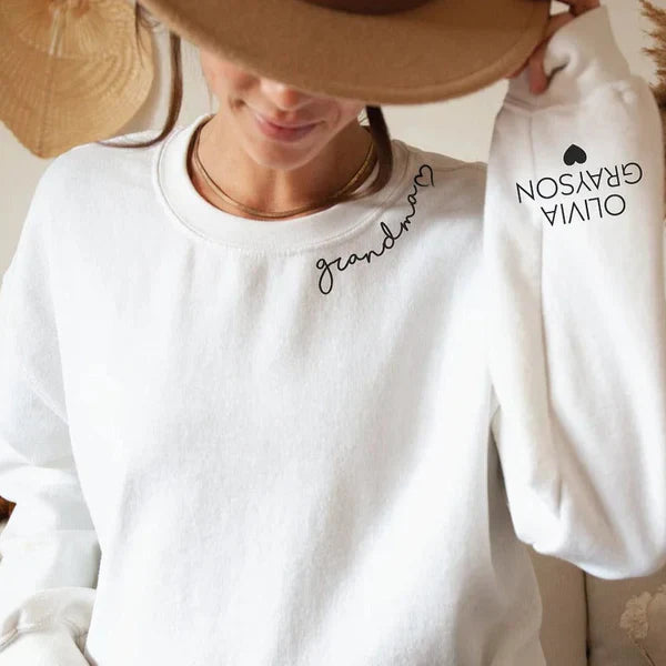 Personalized Mama Sweatshirt / Hoodie – Custom Gift for Mom